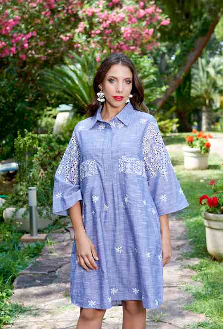 promocion 10e 2321 N-48C Vestido , algodon, 90 cm | fresh-cotton.com