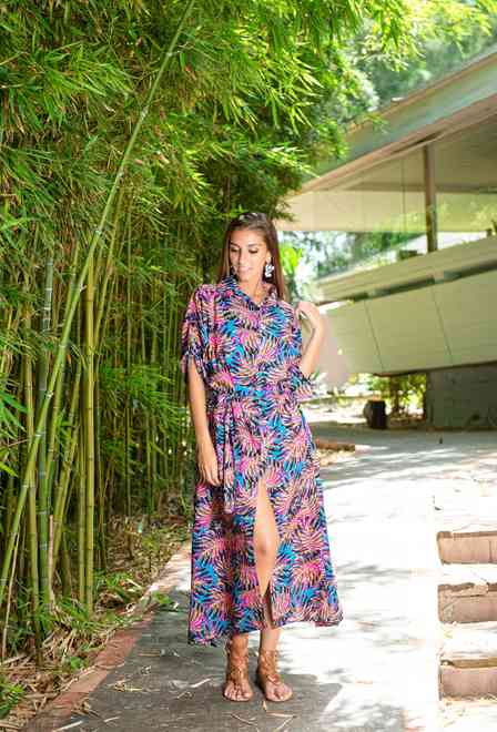 promocion 5.5e 2526 N-24V Vestido S,M,L,XL(4), viscosa, 130 cm | fresh-cotton.com