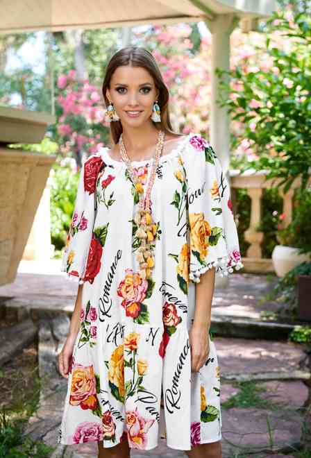 2325 N-54C Платье S,M,L(3), хлопок, 98 cm | fresh-cotton.com