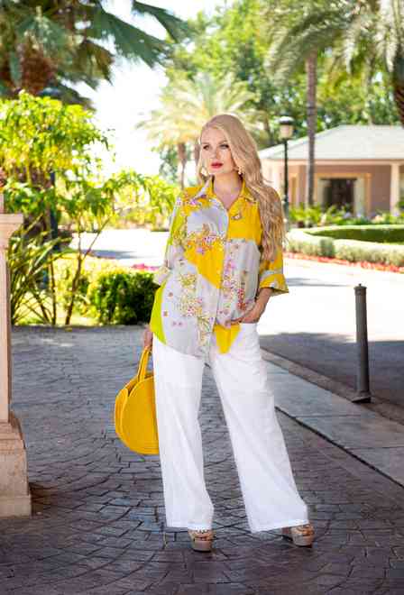2651 A-1L Trousers S,M,L,XL(4), linen, 105 cm | fresh-cotton.com