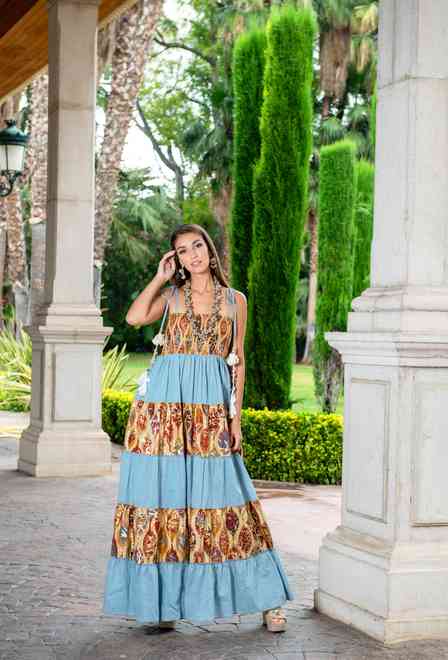 2455 A-88C Dress free size (2), cotton | fresh-cotton.com