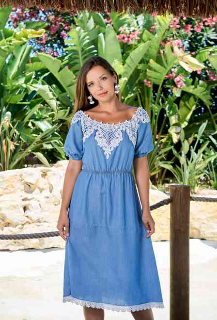 акцiя 11.5е 2563 A-5J Сукня S,M(2), бавовна, 103 cm | fresh-cotton.com