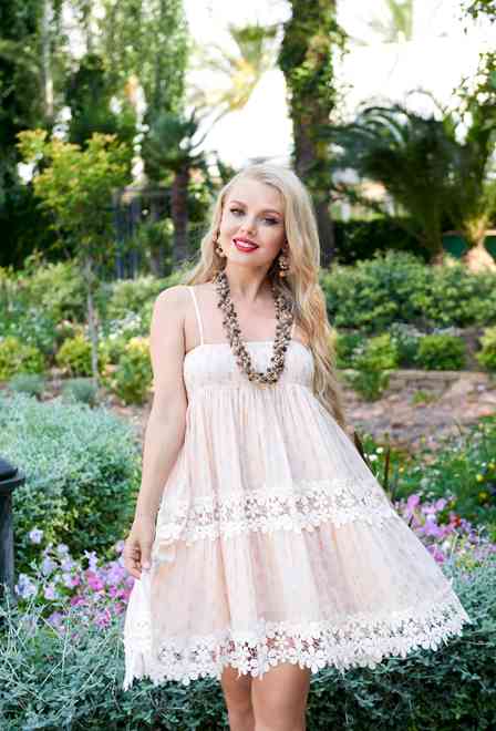 2759 A-7C Skirt/sundress free size (2), cotton, 90 cm | fresh-cotton.com