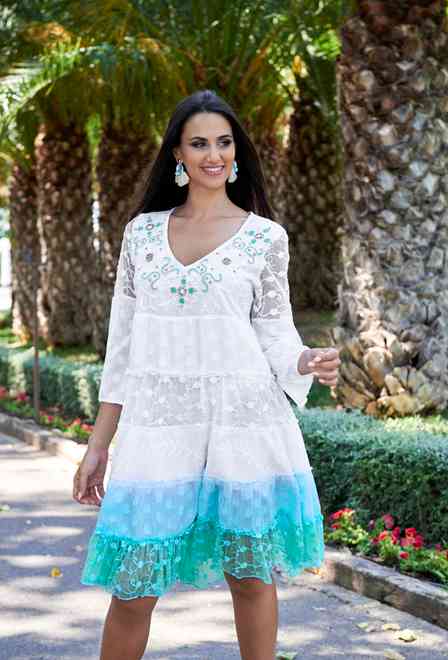 2354 A-1C Платье S,M,L(3), хлопок, 97 cm | fresh-cotton.com