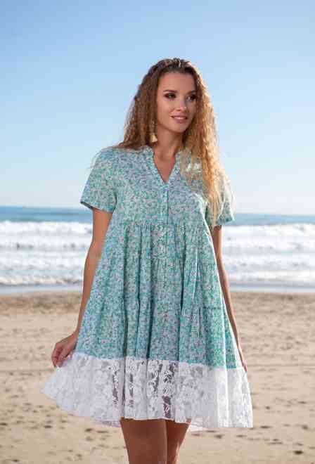 21A-226 C Платье M,L(2), 90 см, хлопок | fresh-cotton.com