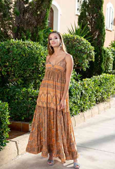 promocion 7.50e 21A-204/3 S Vestido talla unica (2), 141 cm, seda | fresh-cotton.com