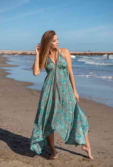 21A-202/2 S Sundress free size (2), 140 см, silk | fresh-cotton.com