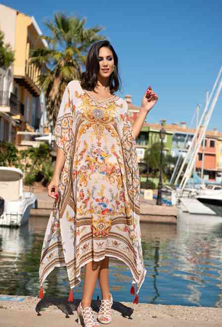 21NI-316 SH Туника free size (2), 120 см, шифон | fresh-cotton.com