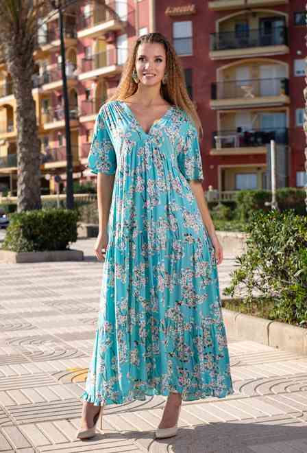 21NI-370/3 V Dress M/L, XL/2XL (2), 136 cm, viscose | fresh-cotton.com