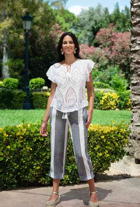 22F-503 C Blouse S,M(2), cotton | fresh-cotton.com