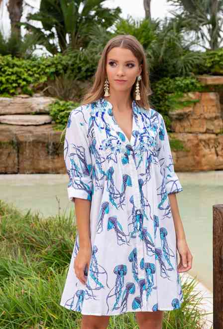 22A-415/2 C Туника S,M,L,XL(4), хлопок, 95 cm | fresh-cotton.com