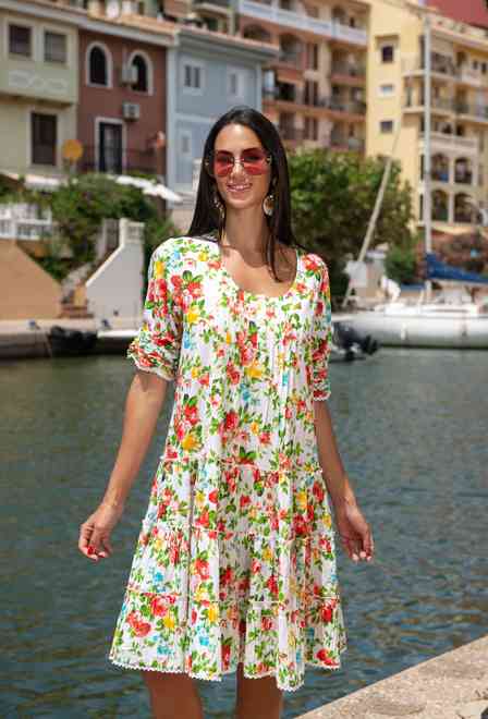 -30 22A-427/4 C Vestido M,L(2), 100 cm, algodon | fresh-cotton.com