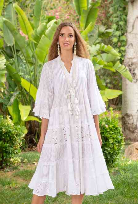 22A-429/3 C Dress L,XL,2XL,3XL(4), 113cm, cotton | fresh-cotton.com
