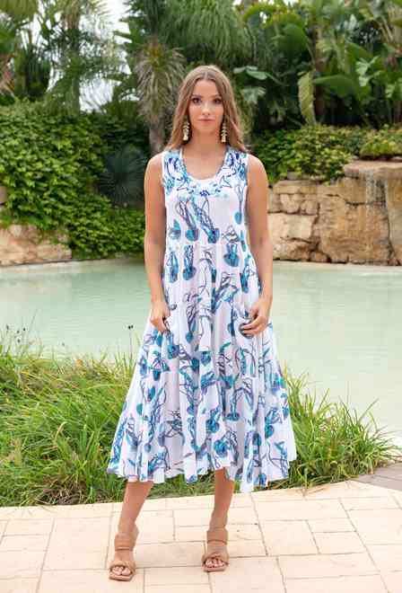 22A-442 C Платье free size (2), 128 см, хлопок | fresh-cotton.com
