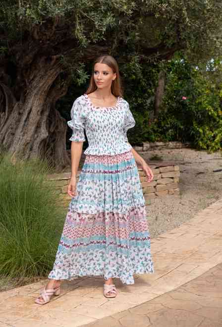 -30 22A-448/2 C_SKIRT free size (2), cotton, 97 cm | fresh-cotton.com