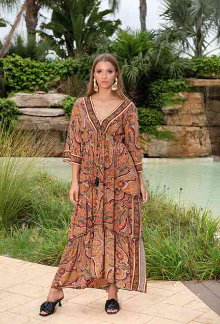 -30 22A-450/6 S Dress free size (2), silk, 123/135 cm | fresh-cotton.com