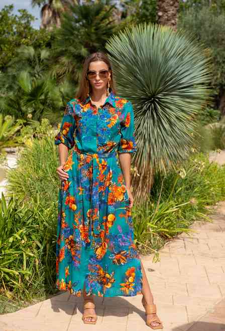 PROMO 22A-460/2 C Dress M,L,XL,2XL(4), 138 cm, cotton | fresh-cotton.com