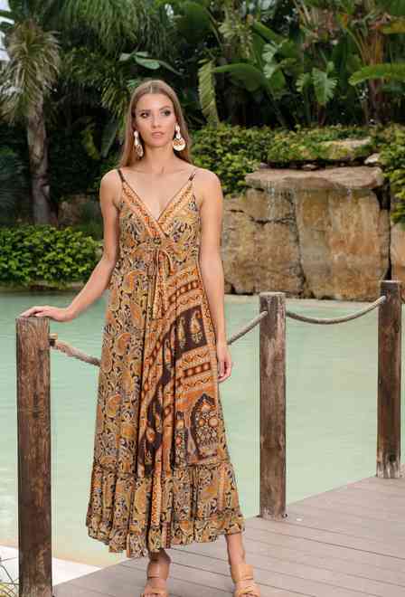-30 22A-437/7 S Dress free size (2), 140 cm, silk | fresh-cotton.com