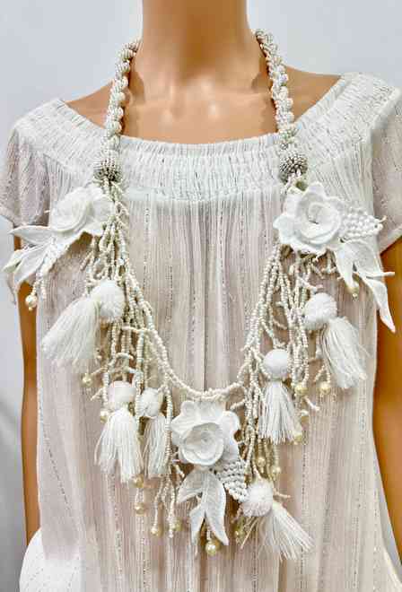 PROMO 23A-767 white Necklace | fresh-cotton.com