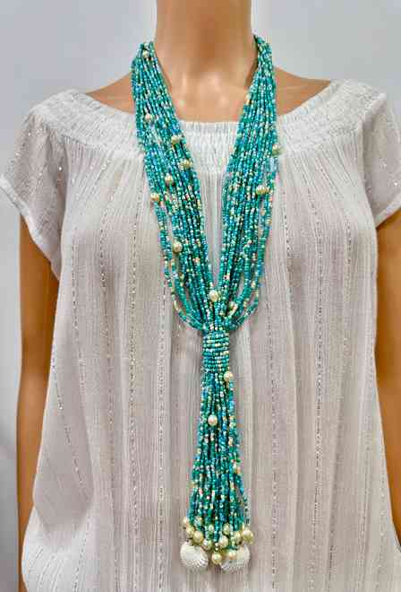PROMO 23A-770 green Necklace | fresh-cotton.com