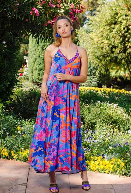 -20 4014 EF-6 VM Vestido, S,M,L(3), modal viscosa. 145 cm | fresh-cotton.com