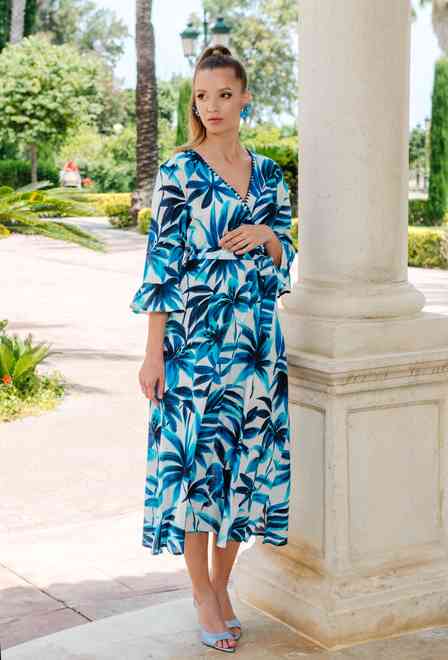 4034 EF-13 C S/M, L/XL(4), хлопок. Платье, 125 см | fresh-cotton.com