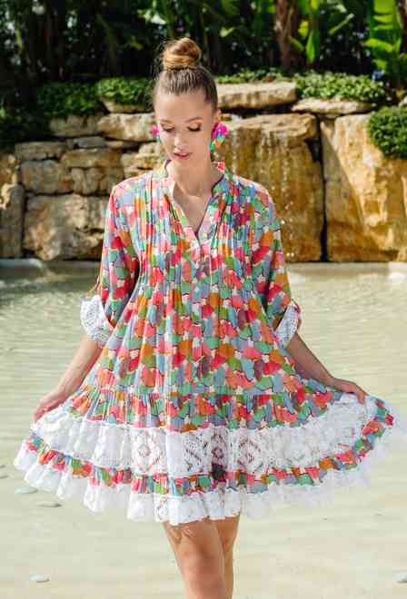 -20 4245 A-45 C Vestido, S,M,L,XL(4), algodon. 90 cm | fresh-cotton.com