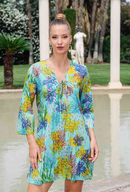 4419 IN-27 C S/M, L/XL(4), хлопок. Туника, 84 см | fresh-cotton.com