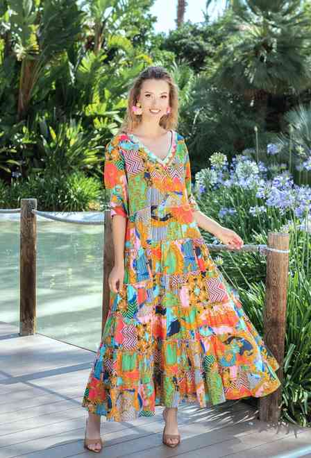 -30 4215 A-34 C L,XL,2XL(3) бавовна. Сукня, 135 см | fresh-cotton.com