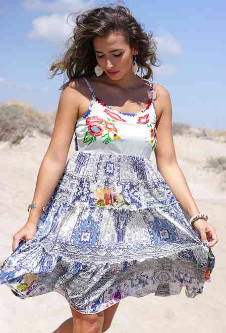 503 A-1c Sundress S,M,L(3), 78 cm, cotton | fresh-cotton.com