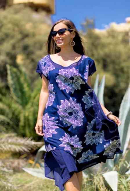 474 I-1c Dress XL,2XL,3XL(3), 110 cm, cotton | fresh-cotton.com