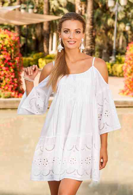 1321 F-1c Tunica S,M(2), 83 сm, cotton | fresh-cotton.com