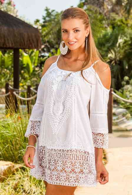 1323 F-1c Tunica S,M(2), 83 cm, cotton | fresh-cotton.com