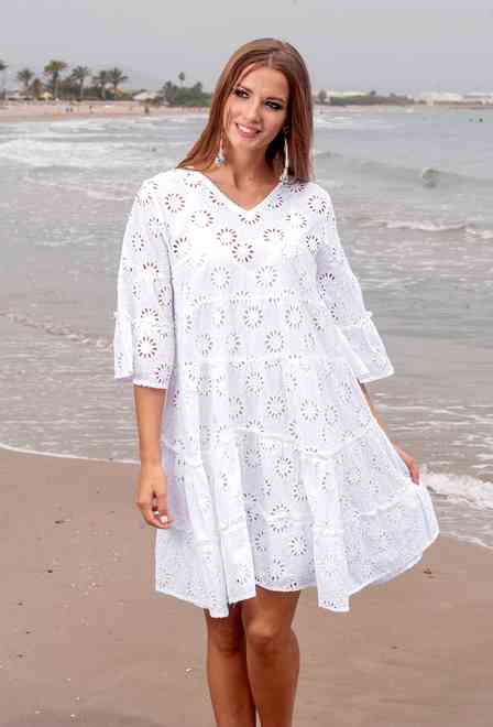 1608 F-1с Dress M,L,XL(3), 90 см, cotton | fresh-cotton.com