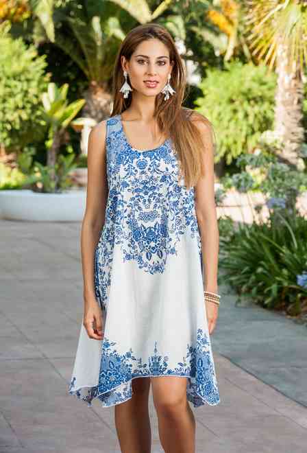 promocion 6.5e 1430 I-1c Vestido , 104 cm, algodon | fresh-cotton.com