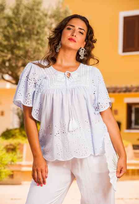 1120 A-1с Туника S,M,L(3), 70 см, хлопок | fresh-cotton.com