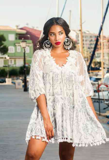 1181 A-1c Tunica S,M,L,XL(4), 84 cm, cotton | fresh-cotton.com