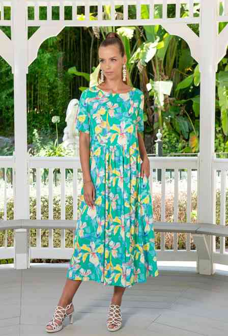 -30 23NI-939/4V Vestido M,L,XL,2XL(4), viscosa | fresh-cotton.com