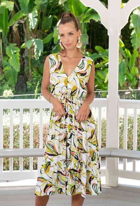 PROMO 23NI-923 V Dress free size (2), 115 cm, viscose | fresh-cotton.com