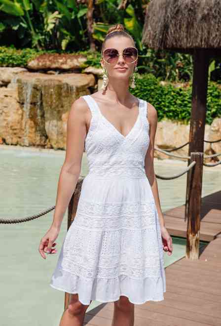 23F-819 C Dress S,M,L(3), 92 cm, cotton | fresh-cotton.com