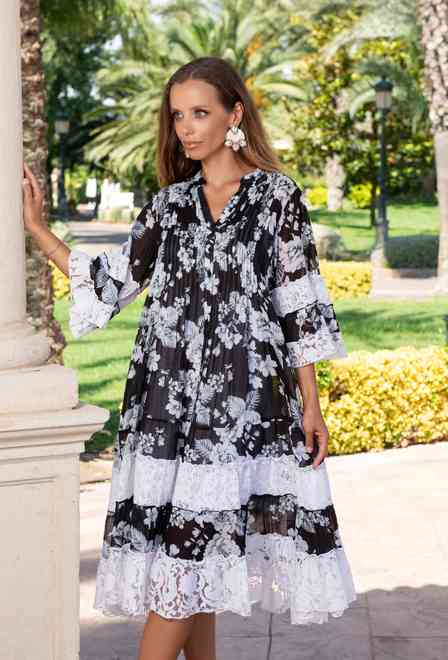 PROMO 23A-742/33C Dress M,L,XL,2XL(4), 110 cm, cotton | fresh-cotton.com