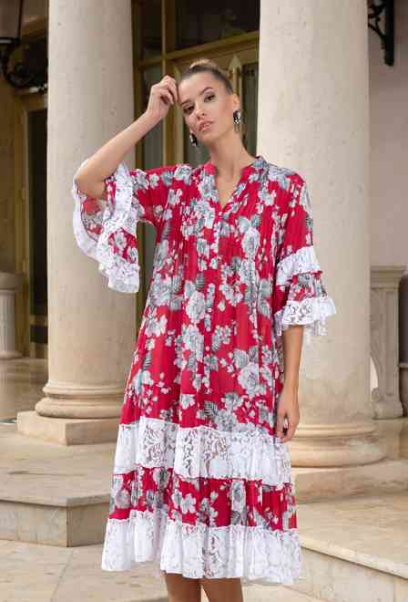 23A-742/33C Сукня M,L,XL,2XL(4), 110 см, бавовна | fresh-cotton.com