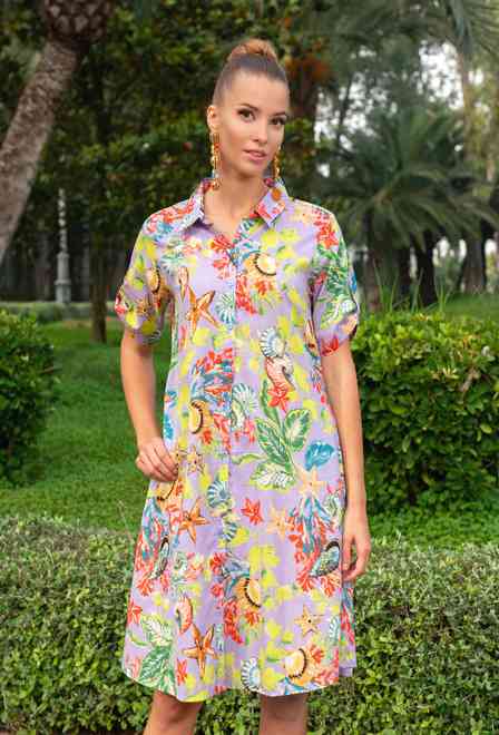 -30 23A-702/12C Tunica M,L,XL,2XL(4), 100 cm, cotton | fresh-cotton.com