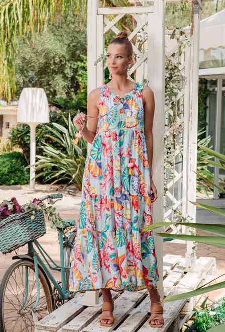 PROMO 23A-751 S Dress free size (2), 132 cm, silk | fresh-cotton.com