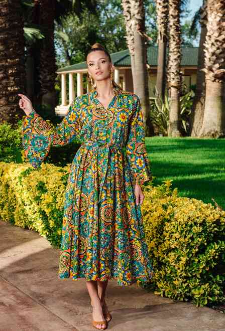 PROMO 23A-735/28C Vestido talla unica (2), 127 cm, algodon | fresh-cotton.com