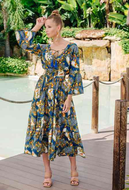 -30 23A-736/26C Dress free size (2), 130 cm, cotton | fresh-cotton.com