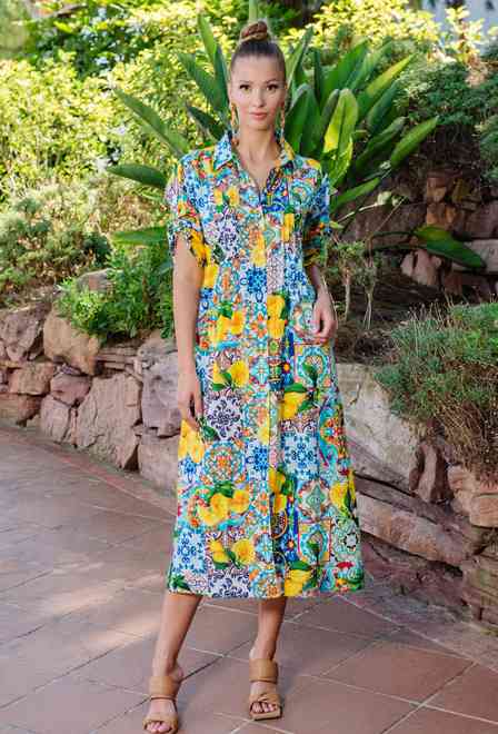 23A-714/18C Tunica L,XL,2XL,3XL(4), 122 cm, cotton | fresh-cotton.com
