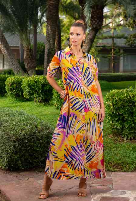 PROMO 23A-748/29 S Dress M,L,XL,2XL(4), 137 cm, silk/poliester | fresh-cotton.com