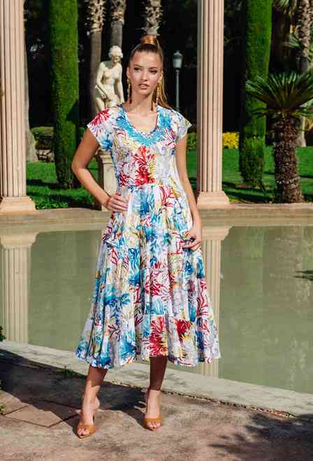 23A-738/4C Dress free size (2), 120 cm, cotton | fresh-cotton.com