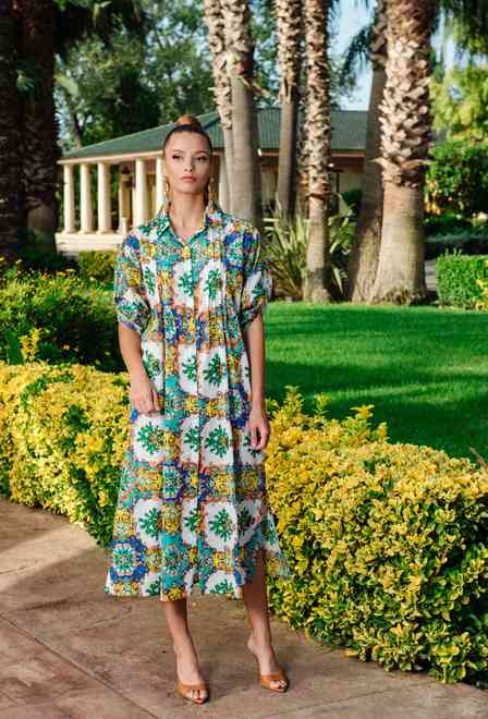 23A-715/42C (catalogo 23A-715/17C) Tunica talla unica (2), 124 cm, algodon | fresh-cotton.com